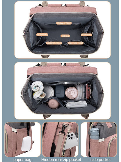 SnuggleHaven™ Transformative Diaper Bag